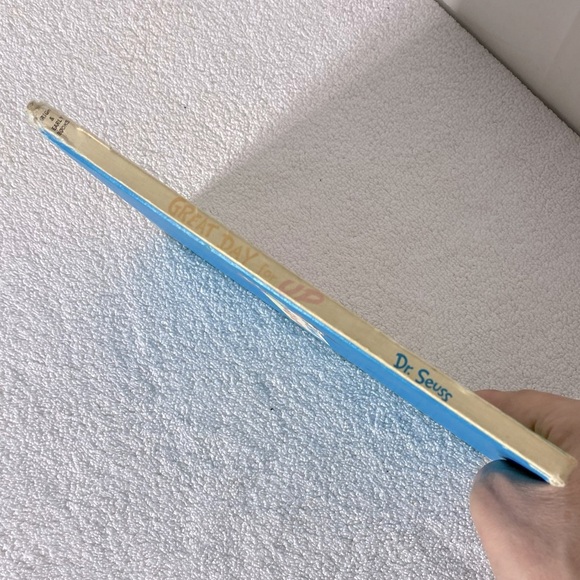 Vintage Great Day for Up by Dr. Seuss Hardcover Story Book - Picture 9 of 11